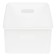 Container for documents A4, 260 x 350 x 160 mm, white, roomy building