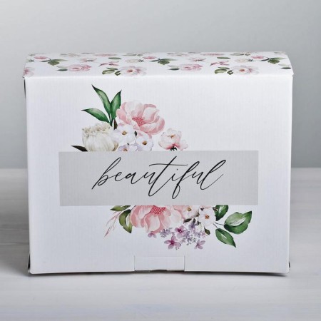 Box - Penal, Gift packaging, “Beautiful”, 30 x 23 x 12 cm-2