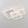 Ceiling CITILUX "Trinity" CL238230E, 65.5x51x11 cm, 3x23.3W, LED, Color White