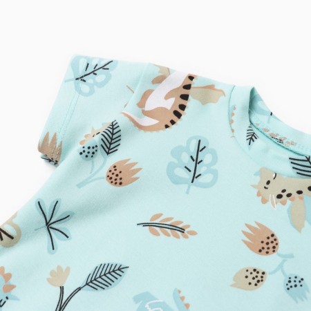 T-shirt Troshka I'm "Dragosh", height 62-68 cm, blue-2