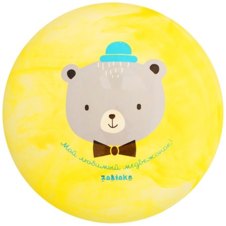 Children's ball zabiaka, d = 22 cm, 60 g, color mix-6