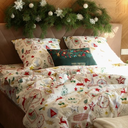 Bed linen Ethel 2 joint venture “Winter vintage” 175*215 cm, 200*220 cm, 70*70 cm -2 pcs-9