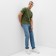 Men's T-shirt Minaku Regular Fit: Khaki Color, Rr. 52