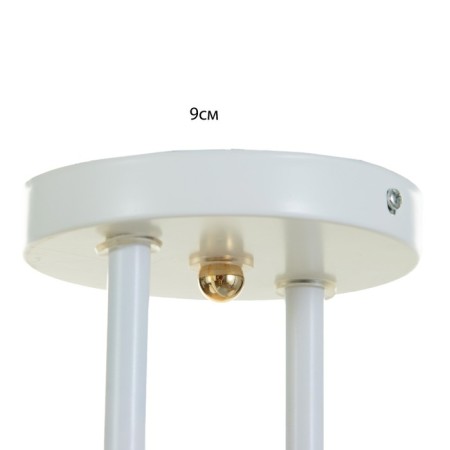 Chandelier "Anter" 2he27 40W white 42x21x27 cm Bayerlux-4