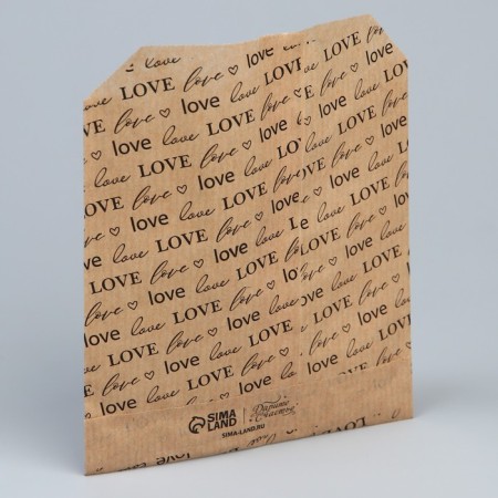 Package Package package, packaging, crafting, “love” 13 x 16 cm without a window-1