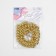 A chain for a bag, with carbines, 14 × 18 mm, 60 cm, gold color