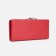 Women's wallet on magnets, red color