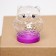 The basis for creativity and decor is a jar with a lid "owl", size - 5.5 × 4.5 × 4 cm, mix color