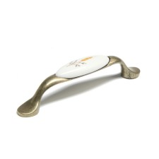 Handle of the Wheat Cappio Ceramics bracket, 96 mm, bronze color