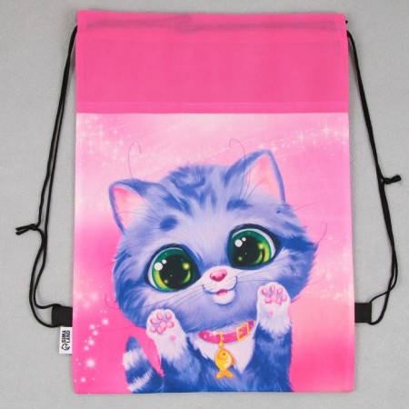 Spring for shoes "Cute kitten" non -discharge canvas, size 30 x 40 cm-1