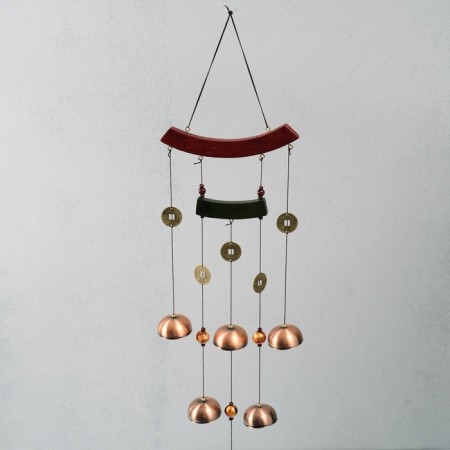 Music of wind metal "arcs" 6 bells 80 cm-2