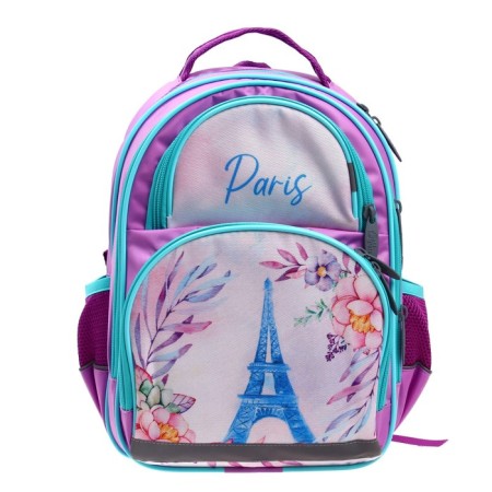 School backpack, 36 x 23 x 13 cm, ergonomic back, calligrata p "Paris"-2