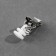 Clip for curtains for ceiling cornice D1*3cm (nab 20pcs price for nab) silver/white au