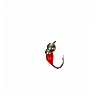 Mormyshka Wolfram Marlin’s Murash No. 1, 3 mm, 0.3 g, Nickel color, 10 pcs.