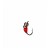 Mormyshka Wolfram Marlin’s Murash No. 1, 3 mm, 0.3 g, Nickel color, 10 pcs.