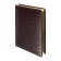 Dated diary 2025, Devente. Flag, B5 168 sheets, Devente. Wild, a solid cover to leatzers with foam rubber, perforation, liesse, block 70 g/m2, brown