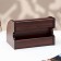 Organizer 5 sections, 1 drawer, a series of Zebrano with Kant Dark, 14*21cm