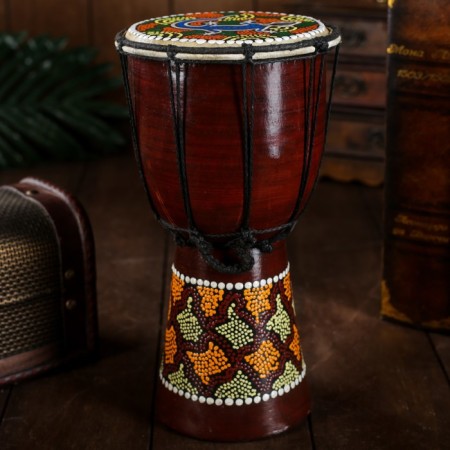 Souvenir musical instrument "Different drum -jambe" 13x13x24 cm, mix-9