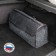 Organizer in the trunk of the car, carpet, black 50 × 25 × 15 cm