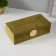 Casket Textile "Nucleus" Green 12x25x7.8 cm