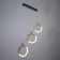 Bayerlux lamp "Olendal" LED 30W black and gold 69x5x48-150 cm