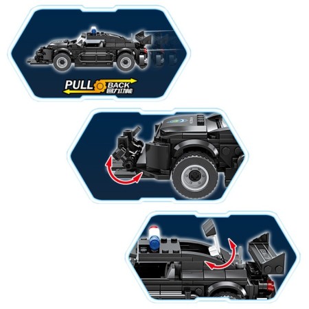 Designer special forces "Patrol machine", 451 parts-1