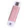 SSD Transcend USB-C 512GB TS512GESD310P pink USB-A