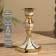 Candlestick 13 cm, brass