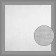 Canvas for embroidery, uniform interweaving, 50 × 50 cm, white color