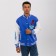 Male Bombber is formed, the color is bright blue, size 52 (2xl)