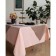 Tablecloth, size 140x180 cm, color ash rose