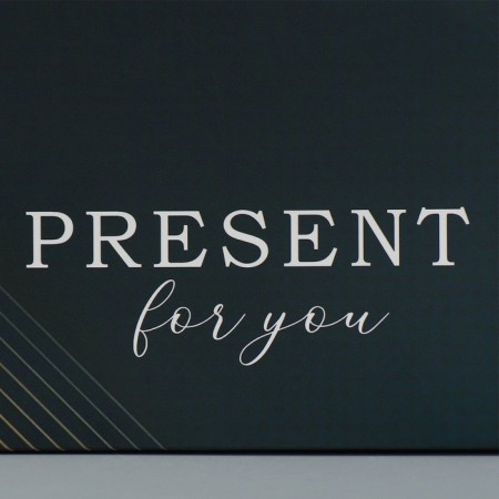 Gift laminated double -sided, packaging, Present for You, Ml 23 x 27 x 11.5 cm-5