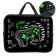 Folder with handles A4 textiles, 350 x 265 x 80 mm, PMD 4-22 "Joystick" (voluminous 3D rusunes with a metallic effect)