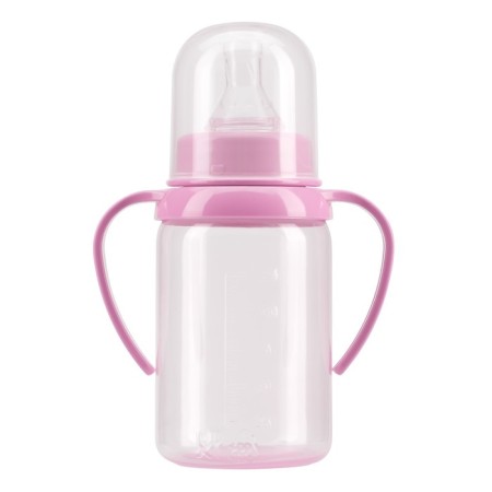 A bottle for feeding with handles, color, 125 ml, from 6 months, mix-6