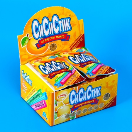 Soft candy "Xi Sile" with a taste of mango, in straws, 7 g