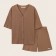 Home suit (shirt and shorts) SL Home p. M, coffee