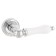 Renz DH 615-16 CP/WH Michelle Kit, Shiny Chrome Color/Ceramics White