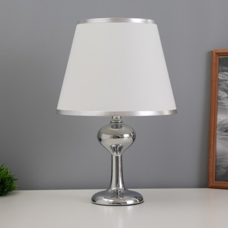 Table lamp "Sarma" 1x60W E27 chrome 25x25x40cm Risalux