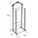 Paul -costume hanger in 27n, 490x350x980, wenge