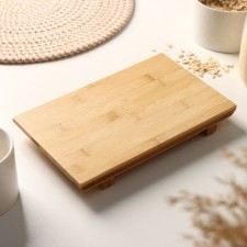 District for serving the share Striata, 24 × 15 × 3 cm, bamboo