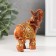 Souvenir Polystone "Elephant under a tree in silver blanket" MIX 7.5x6x3.2 cm