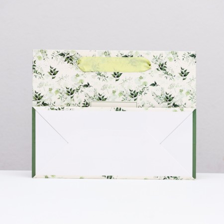 Laminated horizontal "Flowers for the most beautiful", 23 x 18 x 10 cm-1