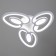 Chandelier 1094/3wt LED 48W 3000-6000k Dimmer white 50x50 cm Bayerlux