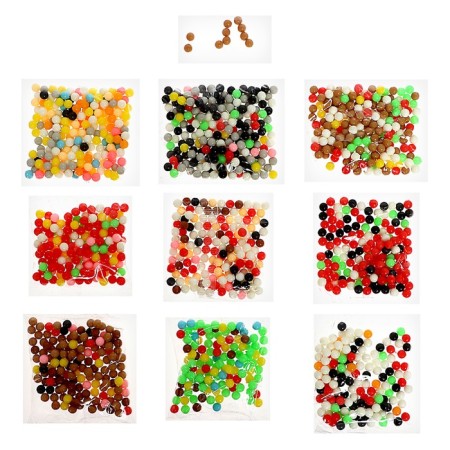 Advent Calendar "Aquamosaic: Santa Claus", 8 stencils, 1000 balls-4