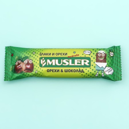 Musley Musler Banks with chocolate, 30 g-1