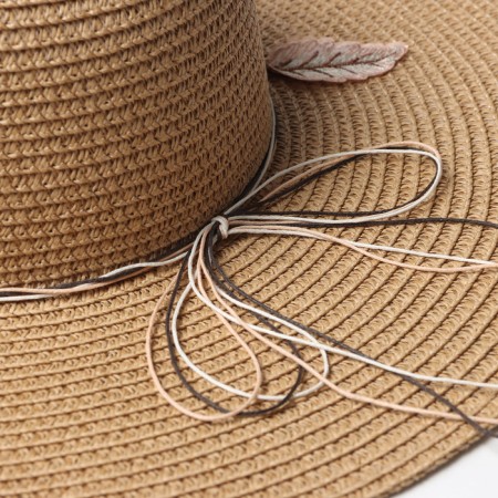 Women's hat minku, col. light brown, rr 58-4