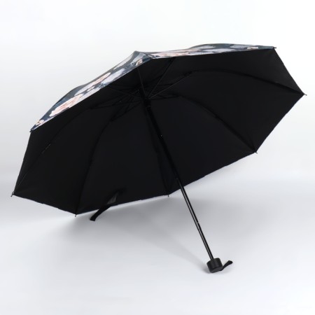 Mechanical “Piono” umbrella, Eponge, 4 additions, 8 knitting needles, r = 48 cm, color mix-2