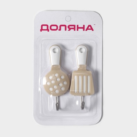 Hooks self -adhesive shares "kitchen", 2 pcs, color mix-5