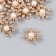 Decor for creativity plastic "Pearls with tubes" set of 20 pcs 2.3x2.3 cm