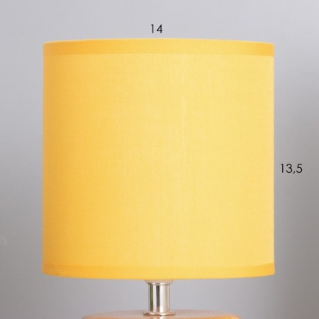 Table lamp "Kito" 1x40W E14 mustard 13x13x25cm-2